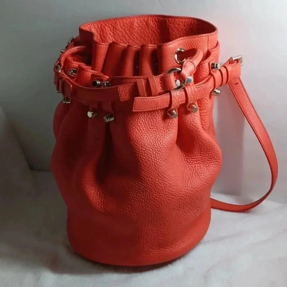 Alexander wang studded Diego bucket leather bag - Picture 4 of 16
